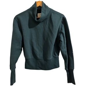 Abercrombie & Fitch Turtleneck sweatshirt green size small